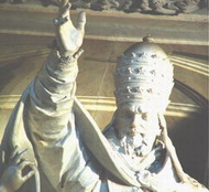 Papst Innozenz X. thronte über den Regierungschefs von Europa